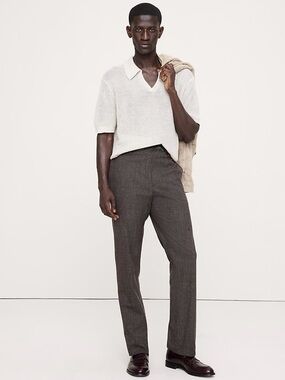 Banana Republic Men's Brown Trousers- Classic 33/30